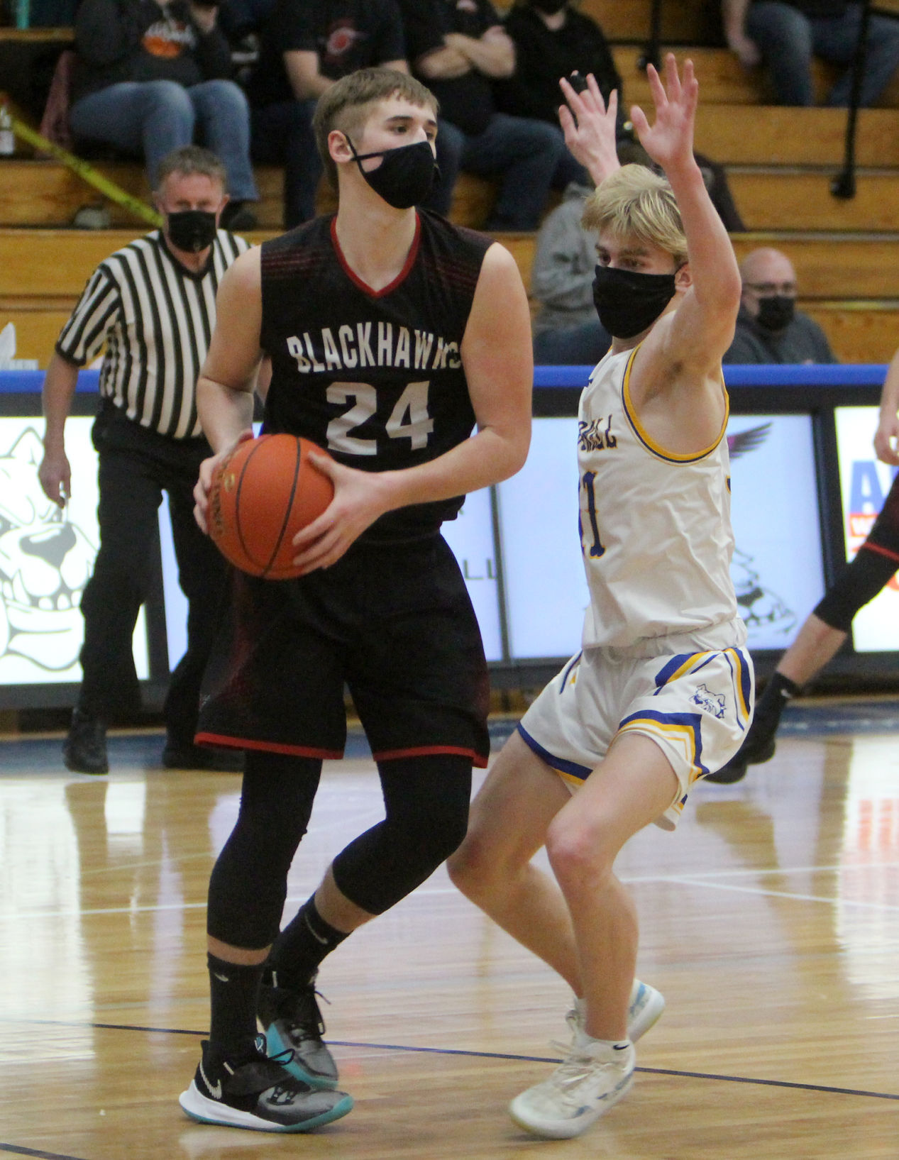 Owen-Withee at McDonell boys basketball 2-20-21